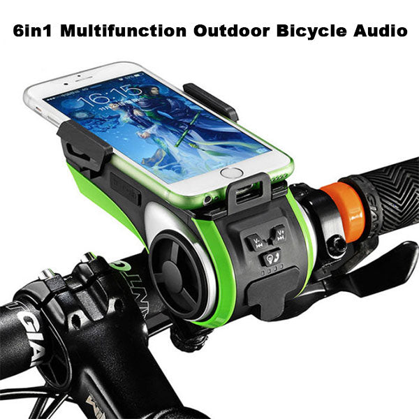 6 in1 Multifunction Outdoor Bicycle Audio