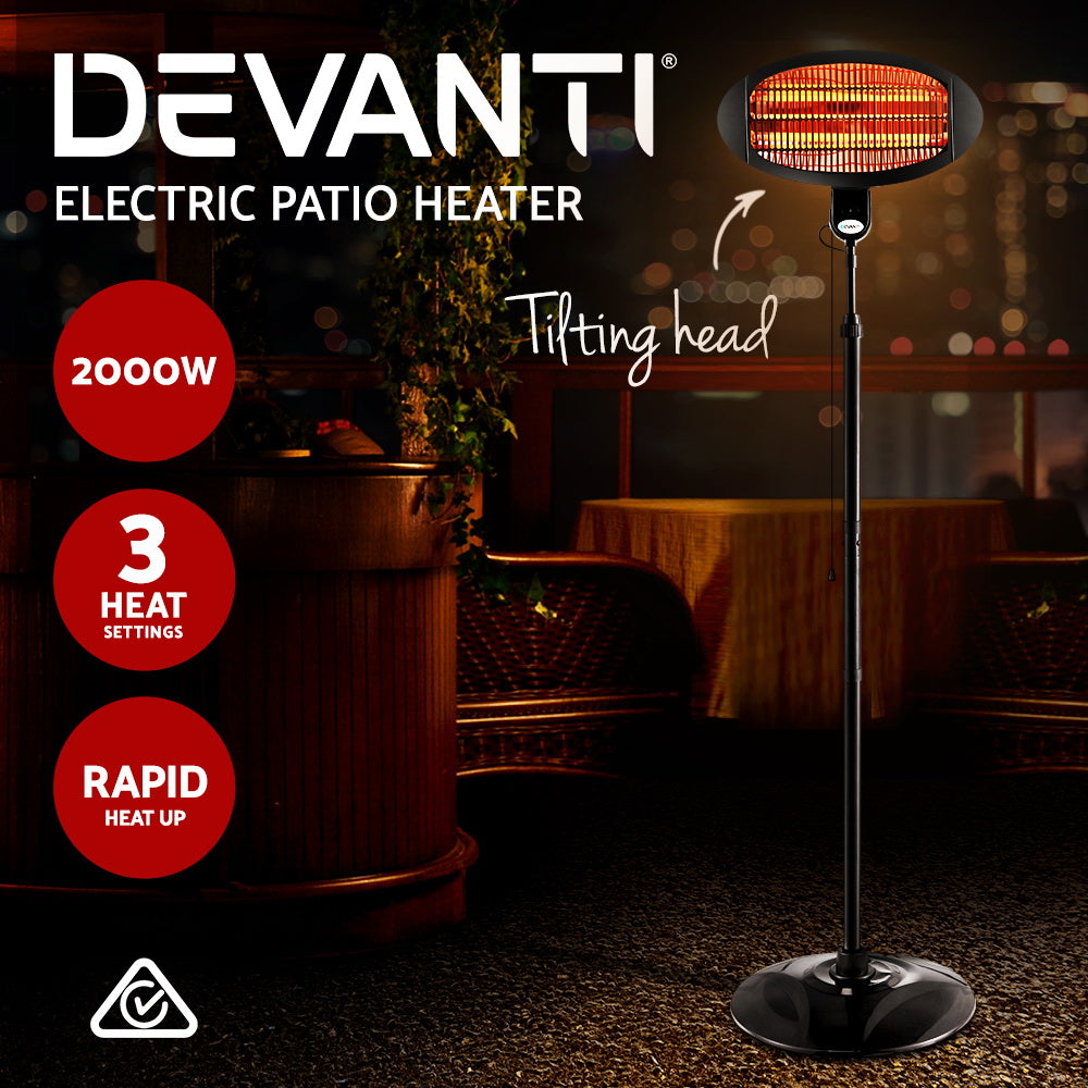 Devanti Electric Patio Heater 2000W
