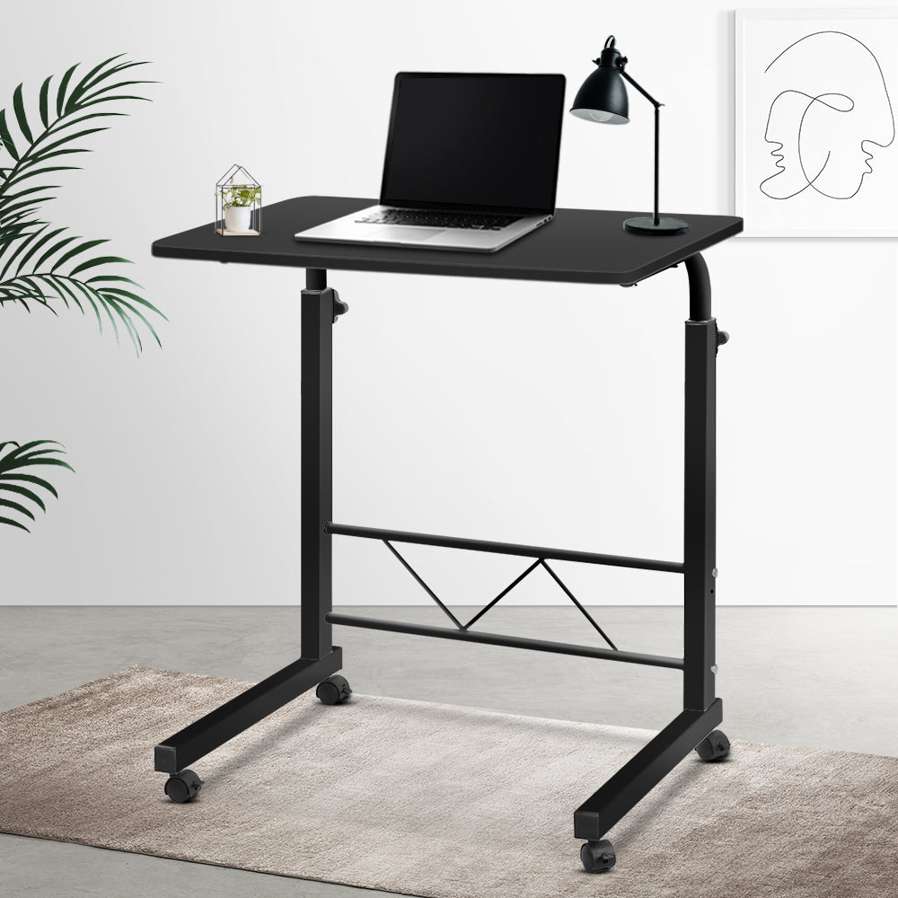 Artiss Laptop Desk Table Adjustable 60CM Black