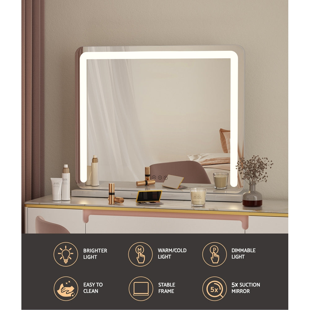 Makeup Mirror With Light Hollywood Vanity LED Mirrors White