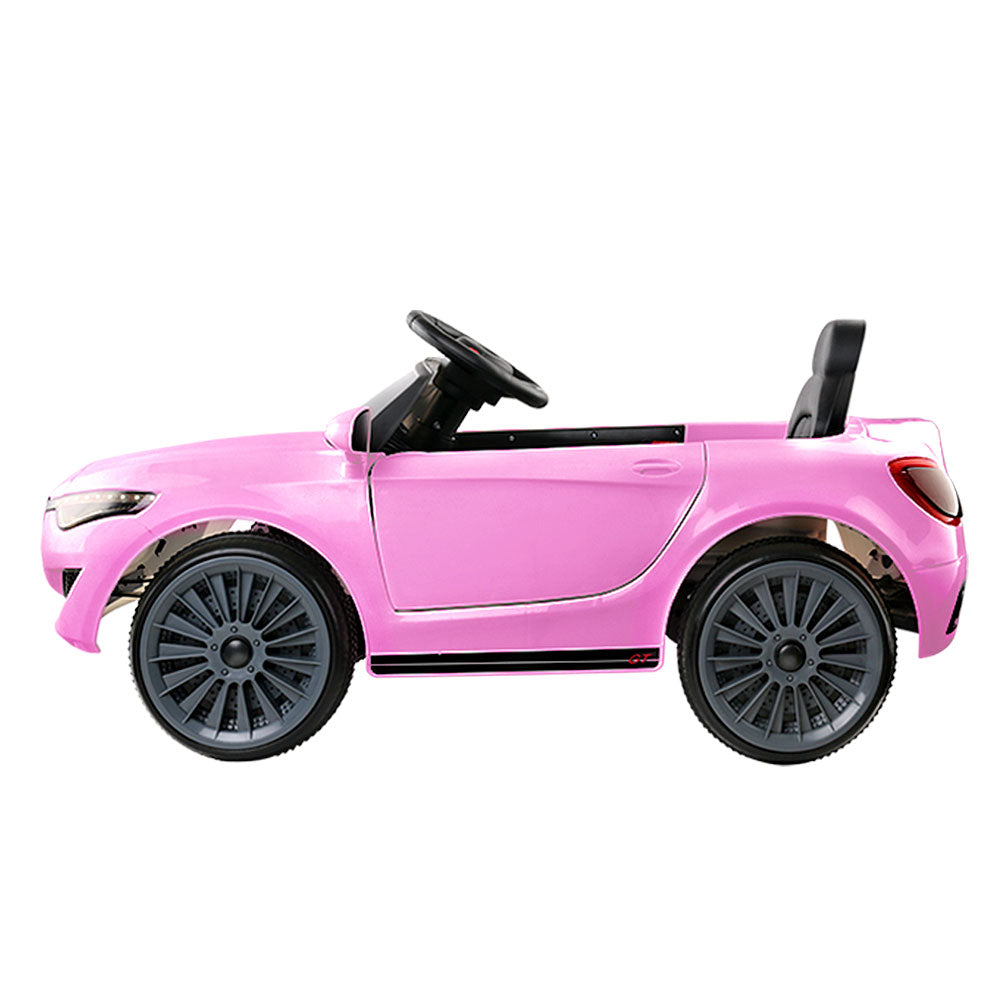 Rigo Kids Electric Ride On Car Maserati-inspried Toy Cars Remote 12V Pink