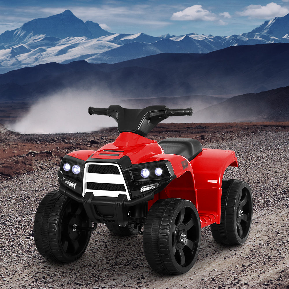 Rigo Kids Ride On ATV Quad Motorbike Car 4 Wheeler Electric Toys Battery Red