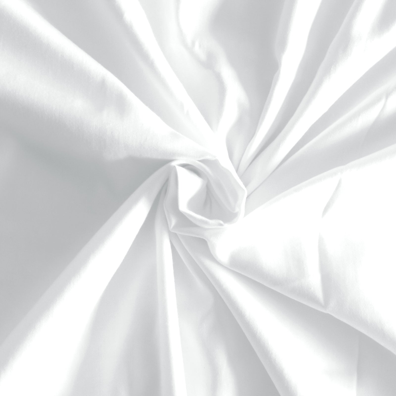 Balmain 1000 Thread Count Hotel Grade Bamboo Cotton Quilt Cover Pillowcases Set - Queen - White