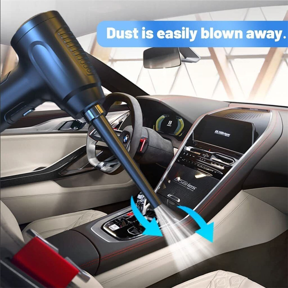 Electric Cordless Air Duster Car Vacuum Cleaner Keyboard Cleaner Blower