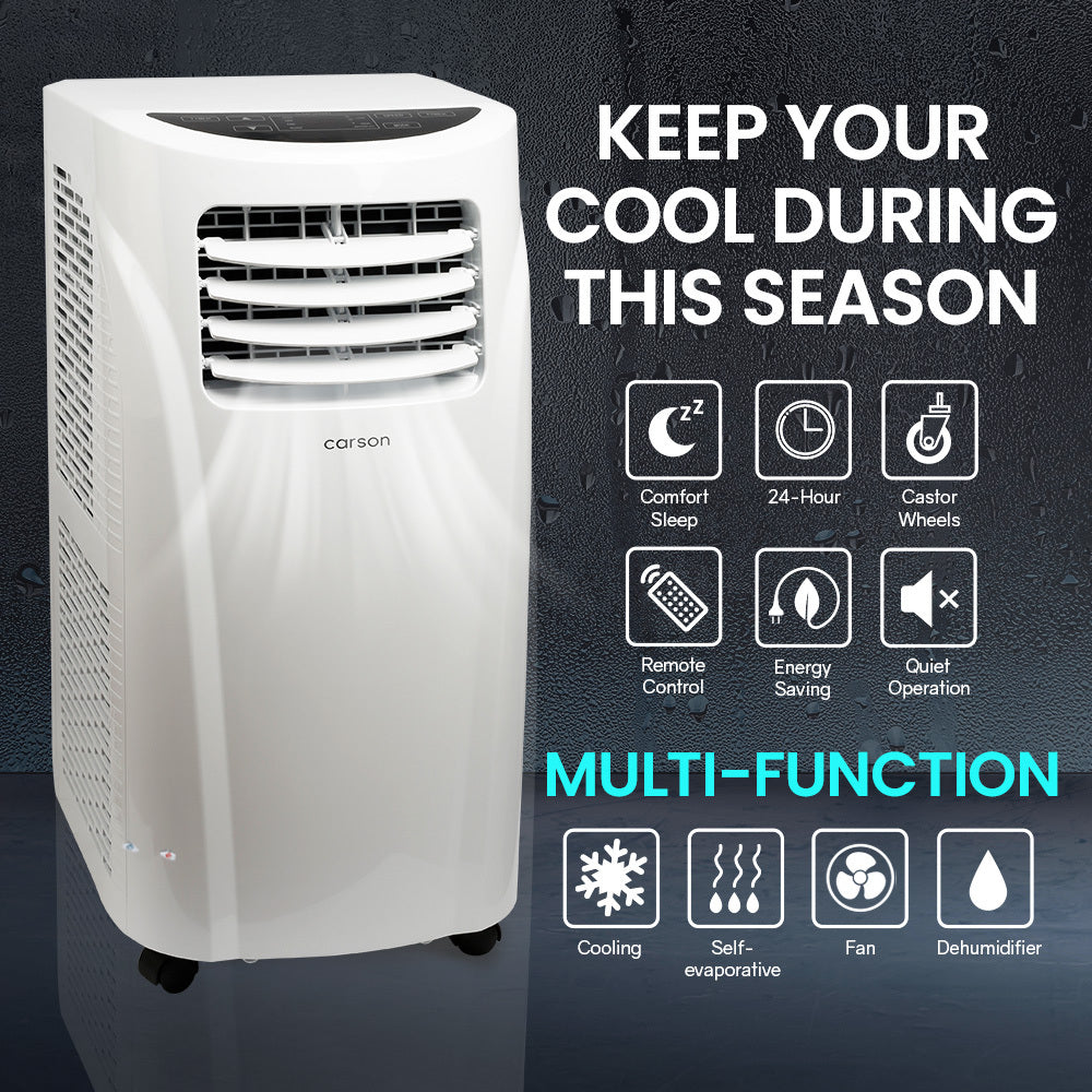 3in1 Portable Air Conditioner 6000BTU Mobile Fan Cooler Cooling