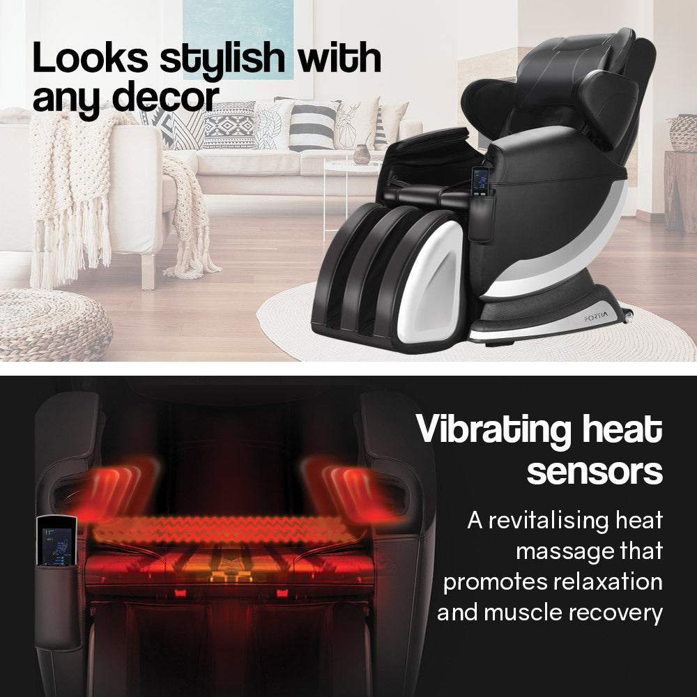 Electric Massage Chair Full Body Reclining Zero Gravity Recliner Back Kneading Massager