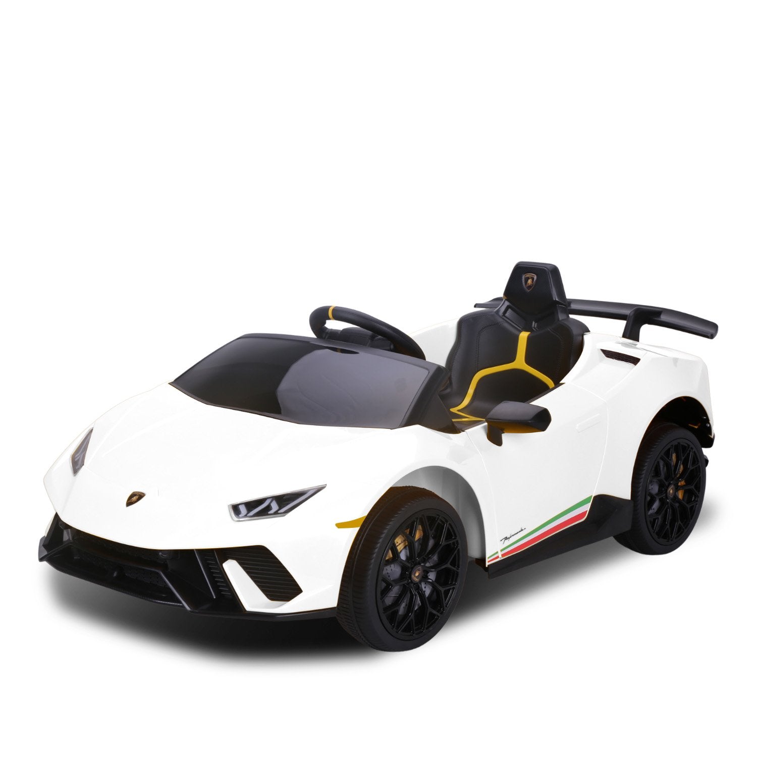 Kids Electric Ride On Car Remote Control by Kahuna - White