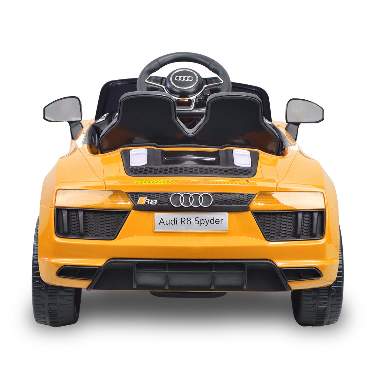 Kahuna R8 Spyder Audi Licensed Kids Electric Ride On Car Remote Control - Yellow