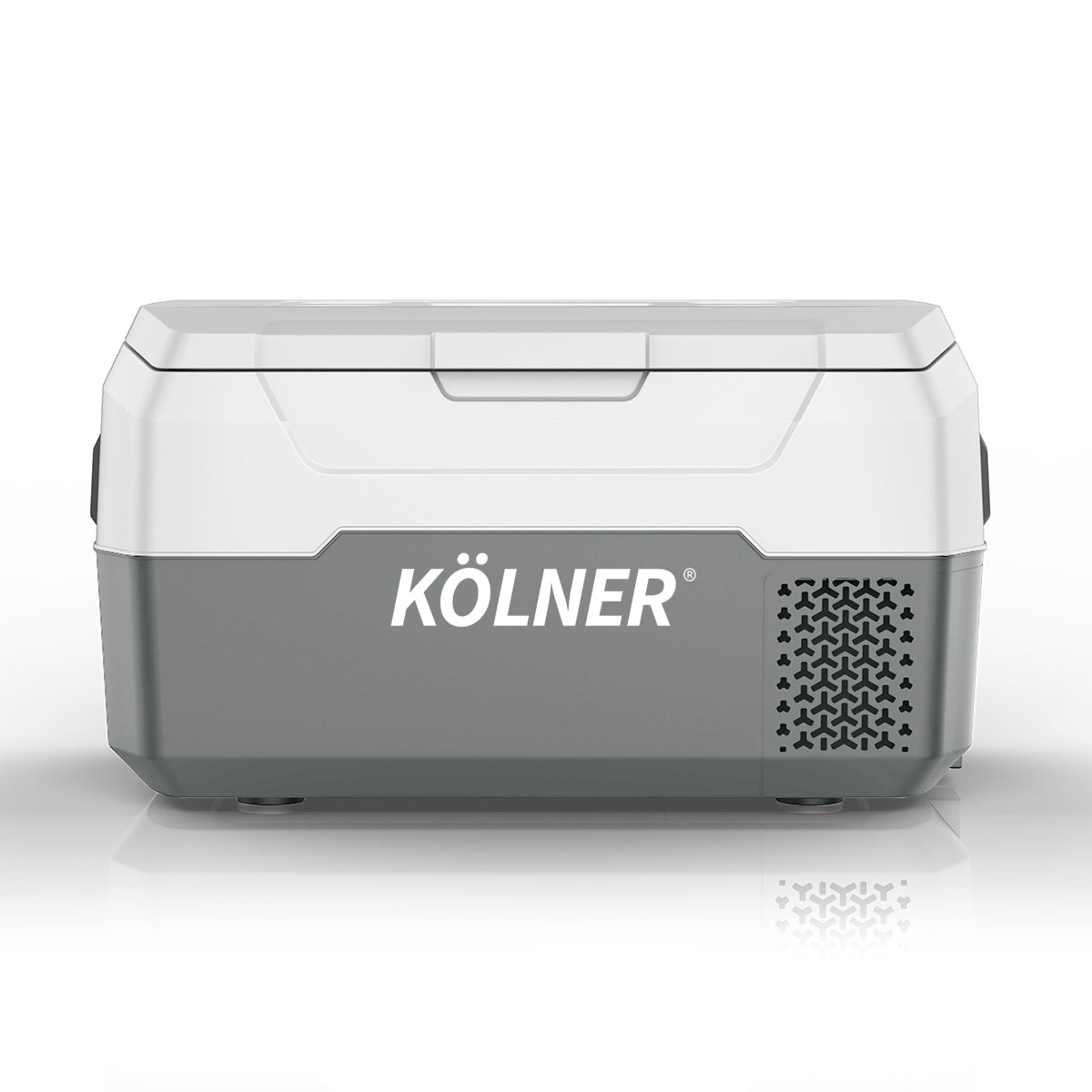 20l Fridge Freezer Cooler 12/24/240v Camping Portable Kolner Esky Refrigerator - Grey
