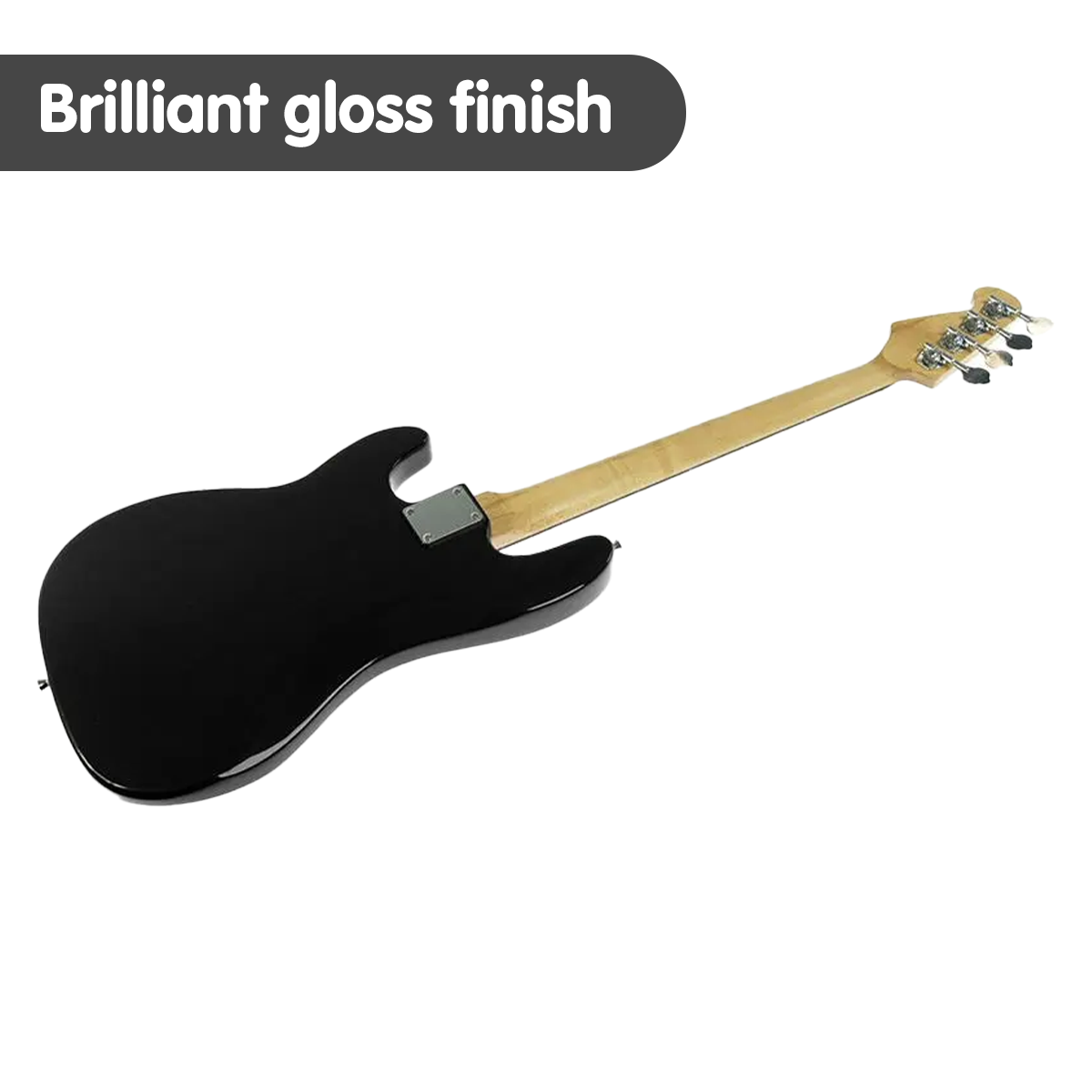 Electric Bass Guitar - Black