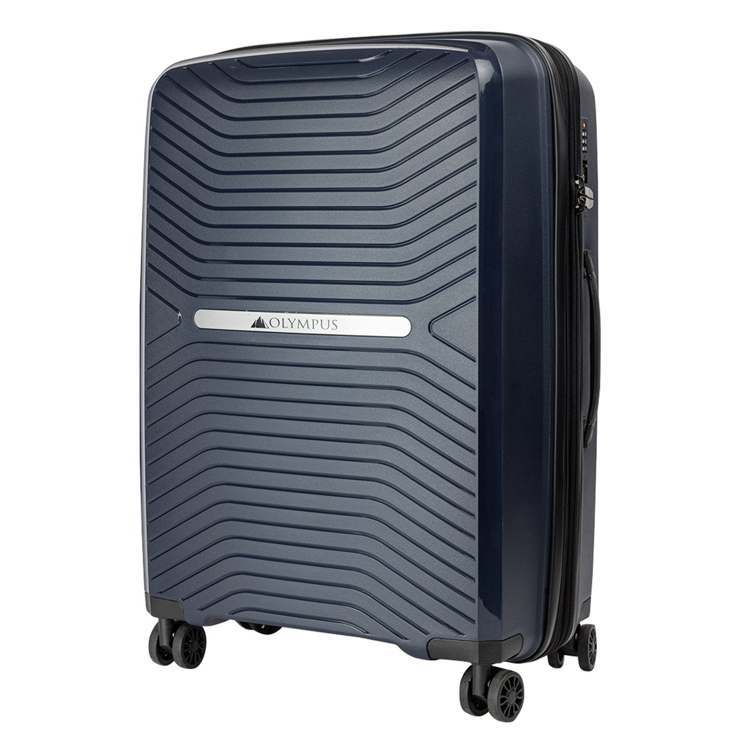 Astra 24in Lightweight Hard Shell Suitcase - Aegean Blue