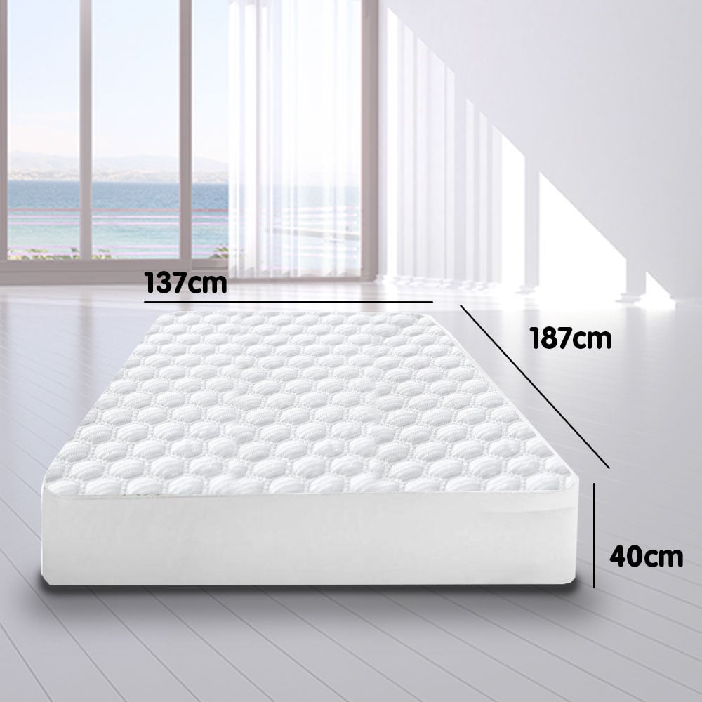 King Single Laura Hill Luxury Cool Max Comfortable Fully Fitted Bed Mattress Protector
