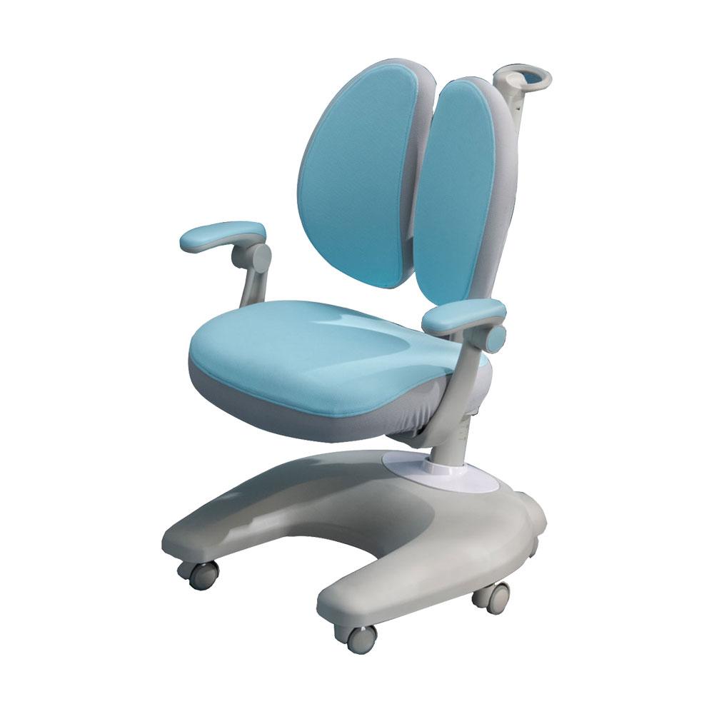 Height Adjustable Children Kids Ergonomic Study Desk Chair Set 120cm Blue  AU