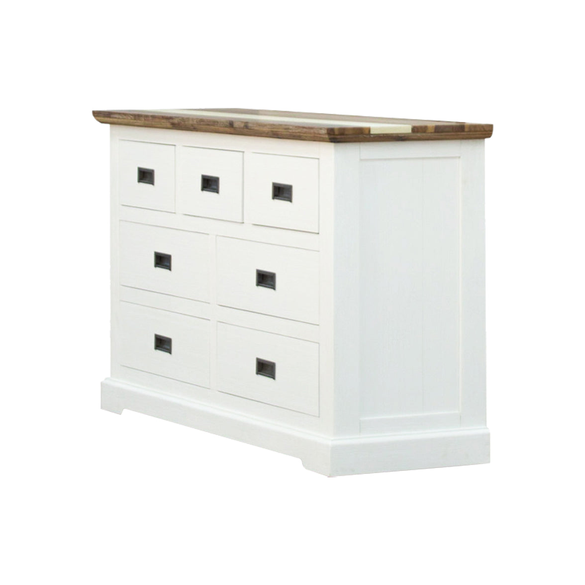7 Chest of Drawers Solid Wood Storage Cabinet - Multi Color