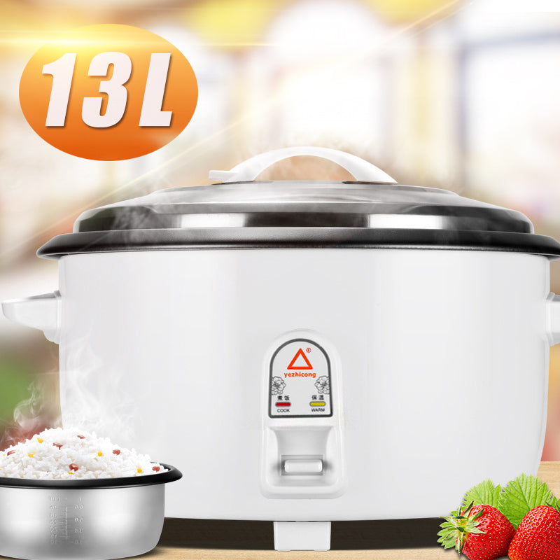 13L Restaurant Commercial Rice Cooker Hotel  Non-Stick Automatic Insulation