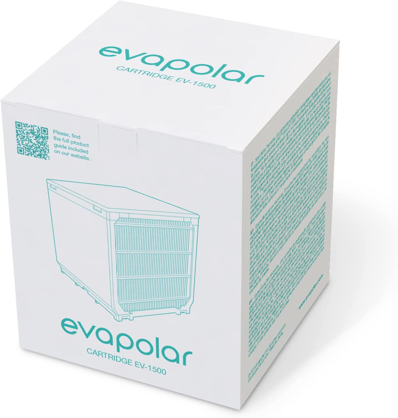 Evapolar Replacement Cartridge for evaLIGHT Plus Personal Evaporative Cooler and Humidifier