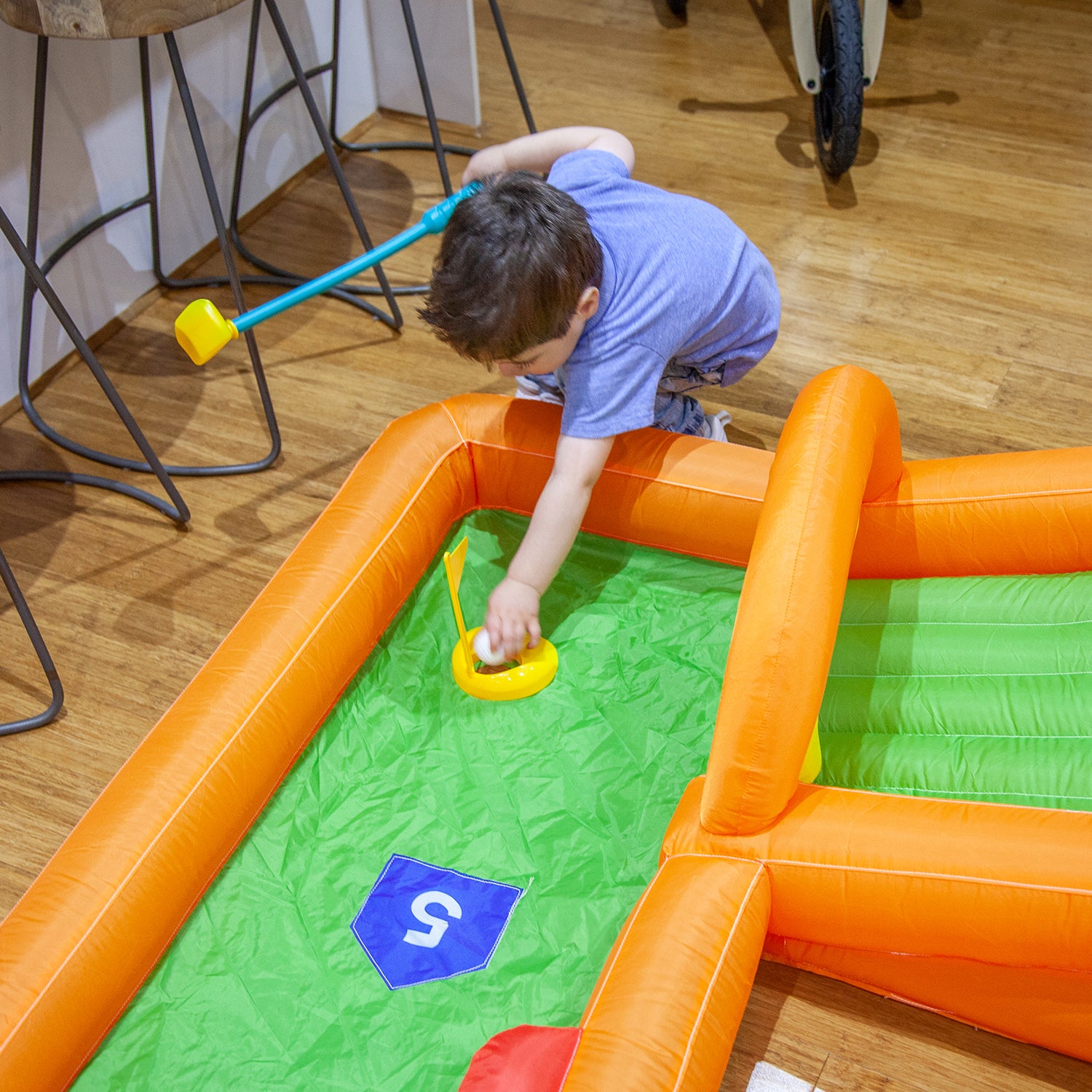 Lifespan Kids Tee Off Inflatable Mini Golf Play Centre