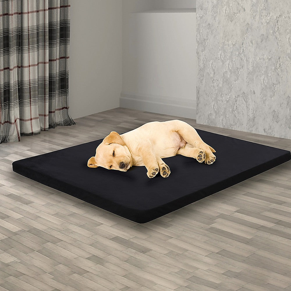 Pet Bed Mattress Dog Cat Memory Foam Pad Mat Cushion XL